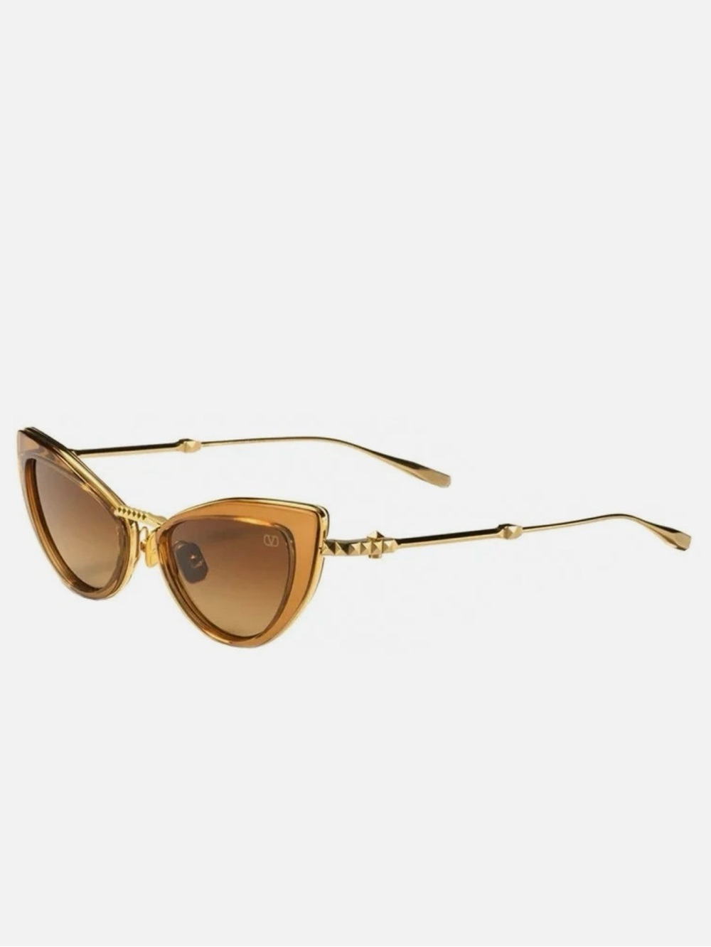 New Valentino 51mm Polarized Cat Eye Sunglasses